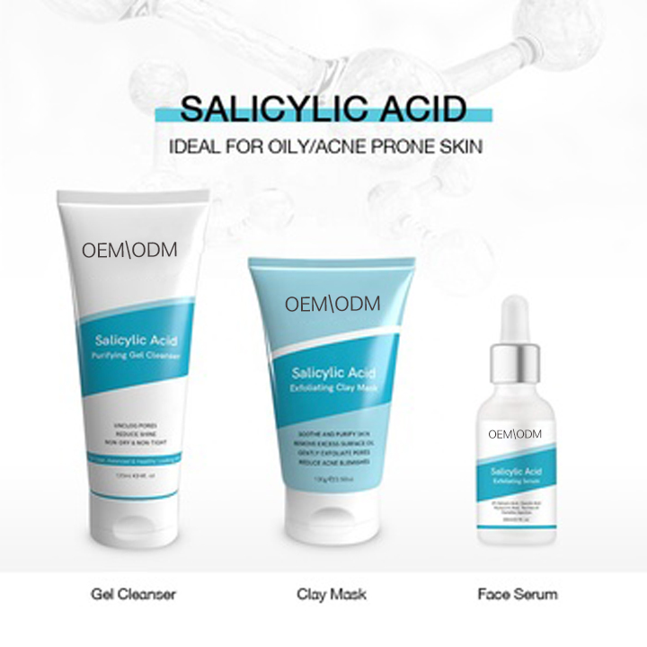 Salicylic Acid Gel Cleanser Unclogs Pores, Reduces Shine, Non-Dry Non-Tight Facial Cleanser