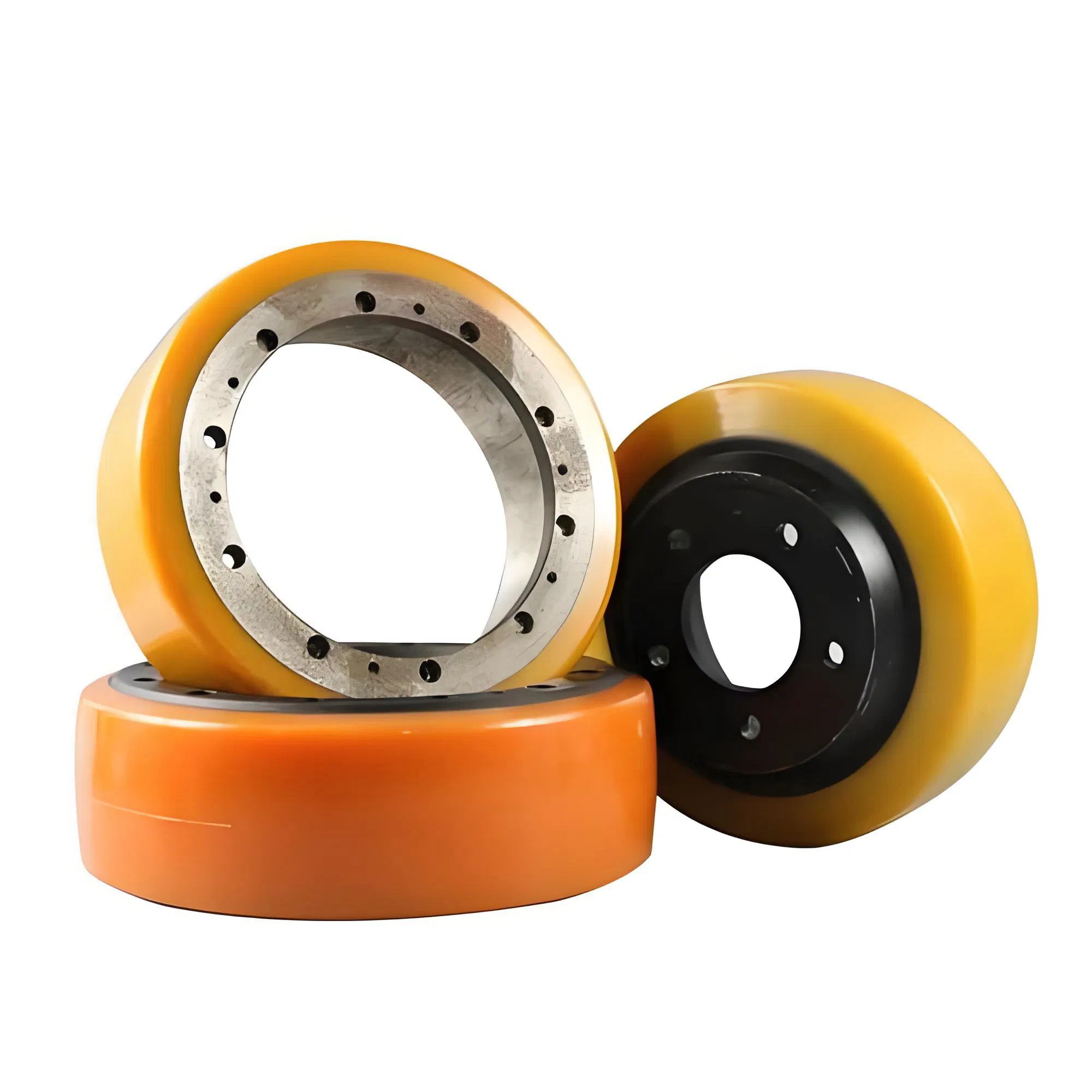 Non-Slip Tread PU Drive Wheel - Steel Core Wheel for Climbing Construction Machinery