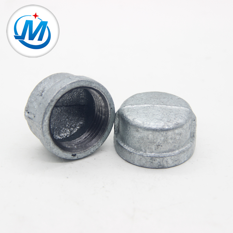Pipe Fitting BS Standard Building Hardware3/4" Mallealbe Iron Threaded Cap End