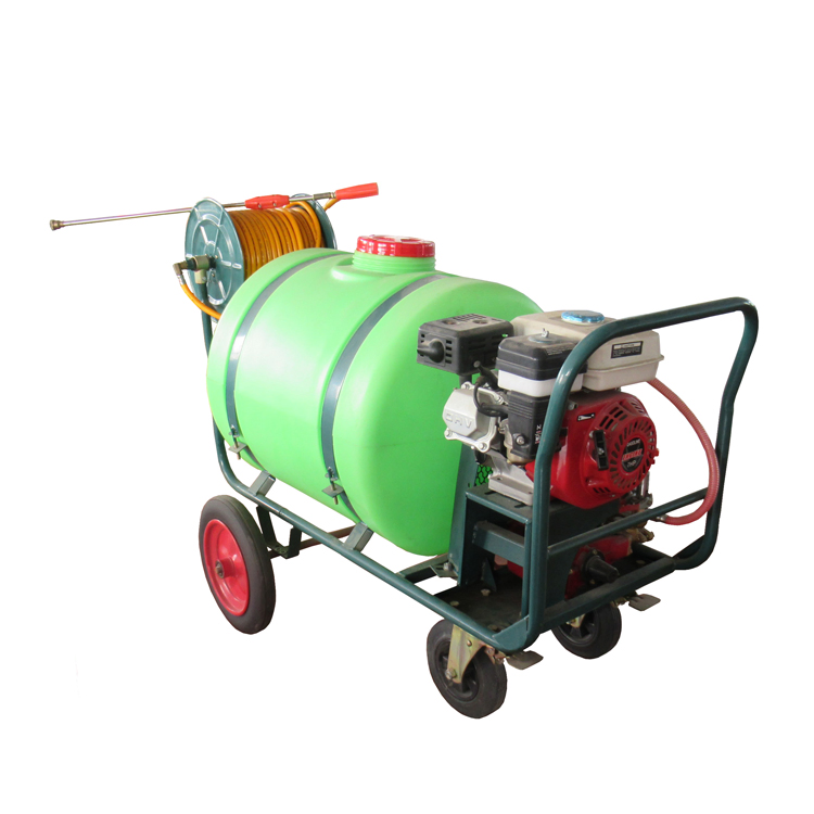 Wheeled Gasoline Motor Sprayer High-Pressure Agricultural 160L Gasoline Sprayer