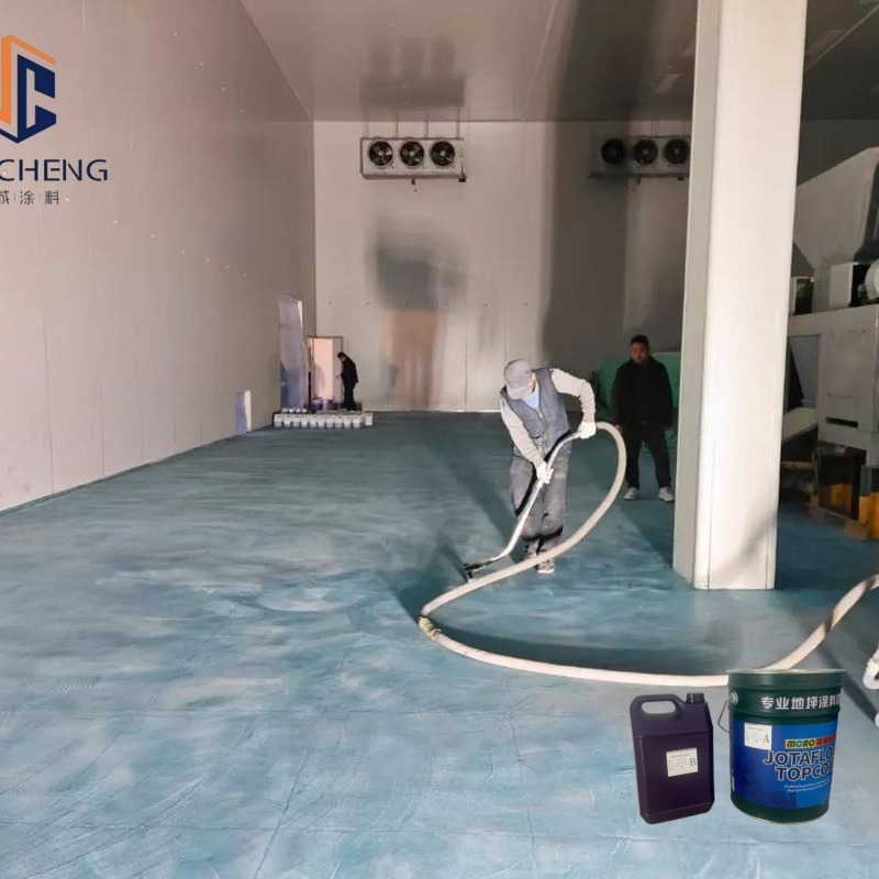 High-Strength Waterproof Corrosion-Resistant Matte Polyurethane Concrete Used in The Food Industry