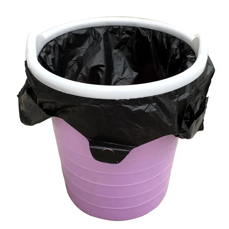 Black Garbage Bag Quality Assurance Black Garbage Trash Bag HDPE Trash Bag