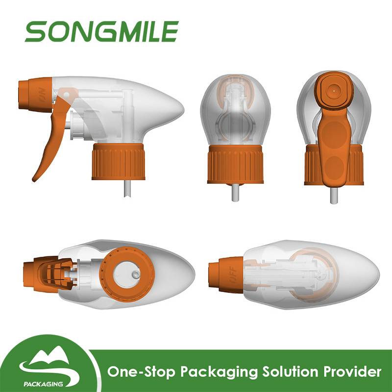 High Quality Wholesale Custom 28/400/410/415 Foam & Spray Pump All Full Plastic Trigger Sprayer