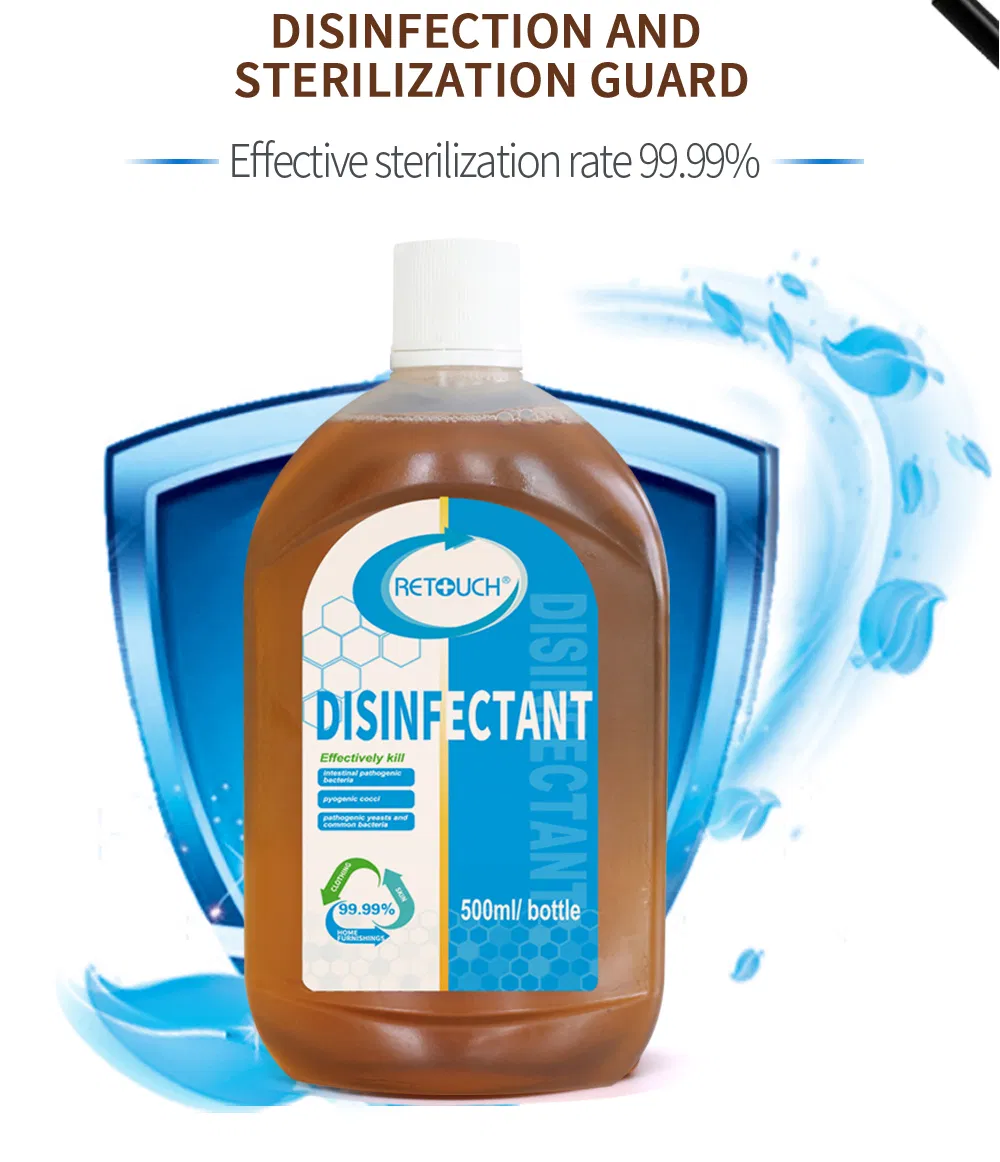 Retouch Clothing Disinfectant Is 99.99% Effective in Killing Bacteria