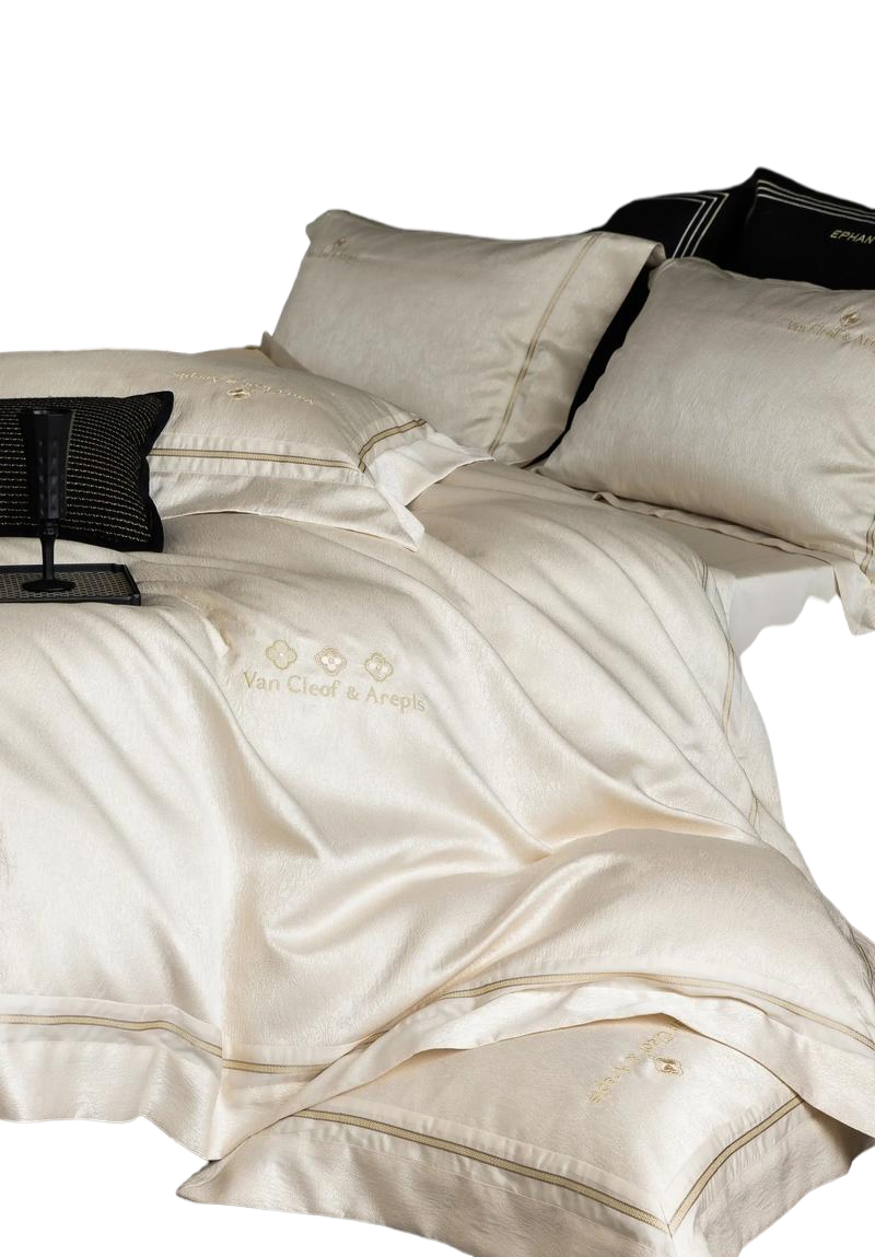 Комплект постельного белья из хлопка, 6 предметов, Queen