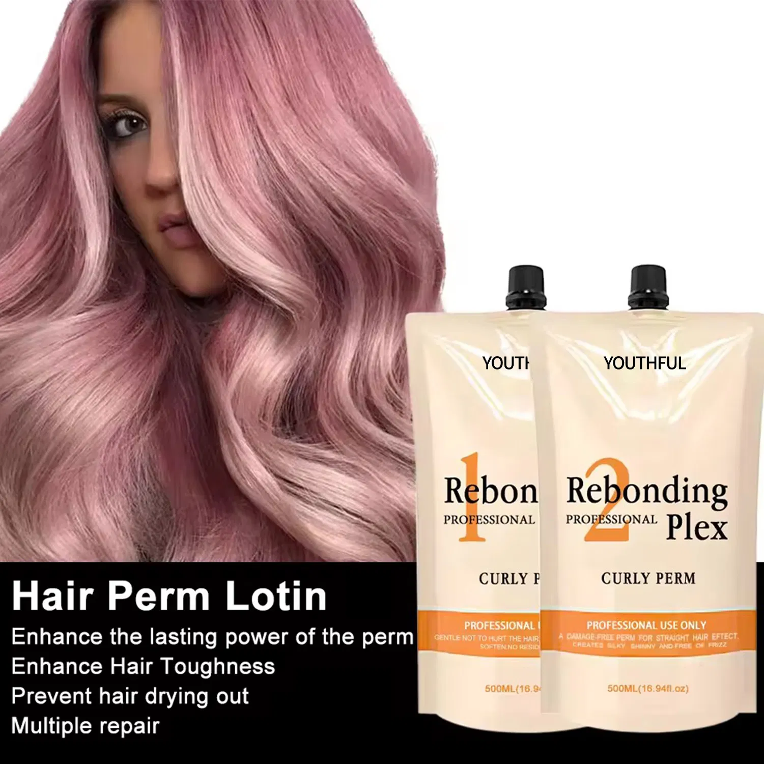 Argan Oil Curly Cream Hair Perm for Daily Care
