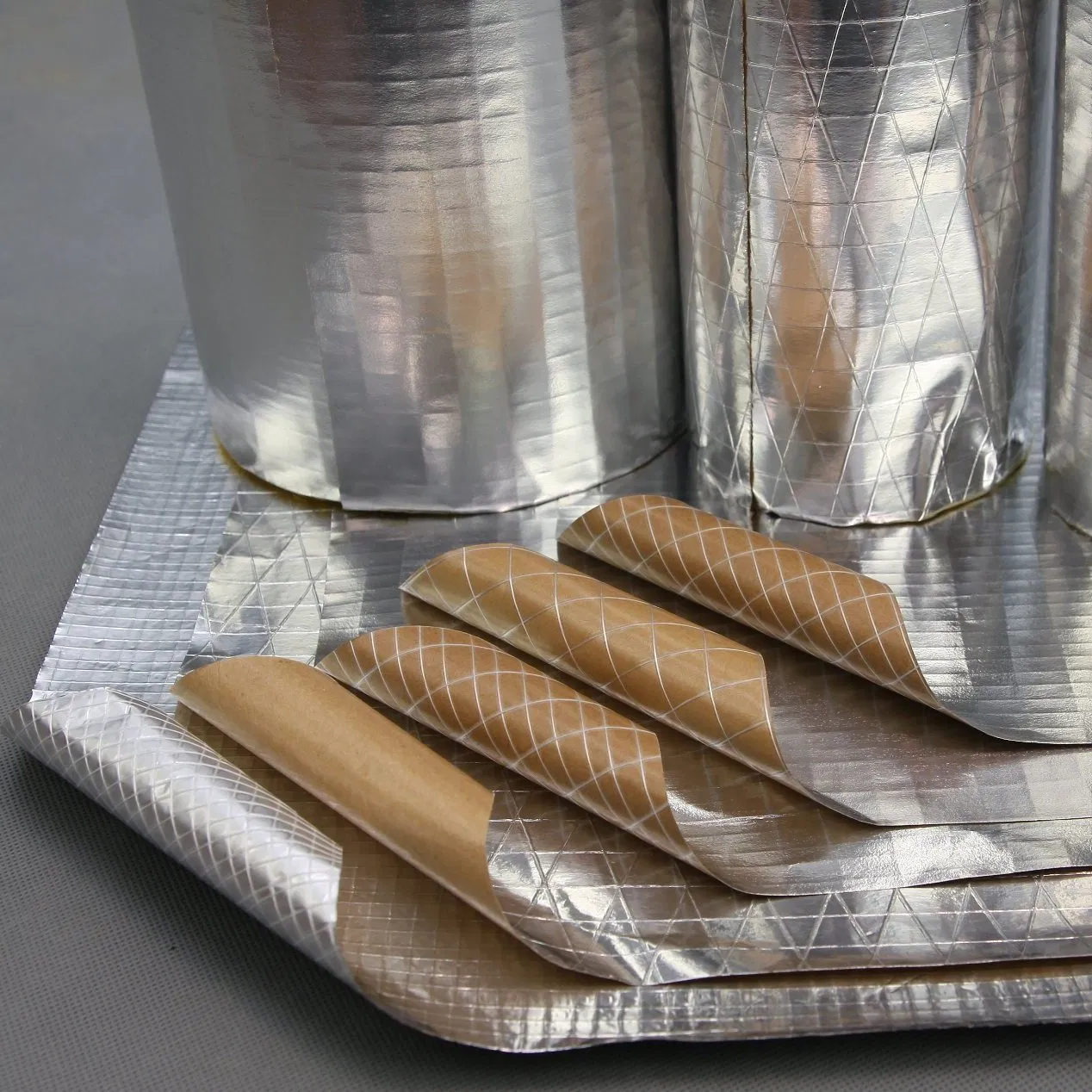 Meiyuan Aluminum Foil Laminated Kraft Paper for Heat Insulation Facing