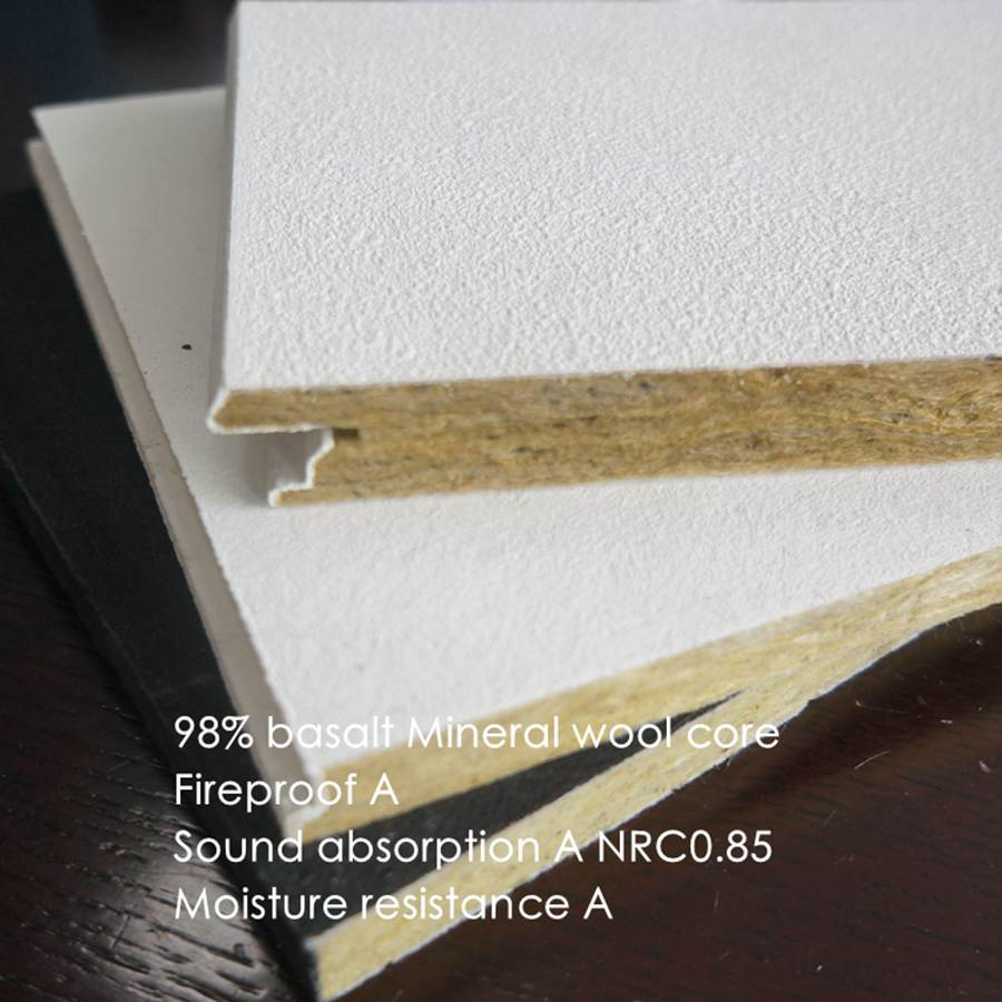 Factory Acoustic 600X600 Ceiling Tiles for School Hospital Building 2024