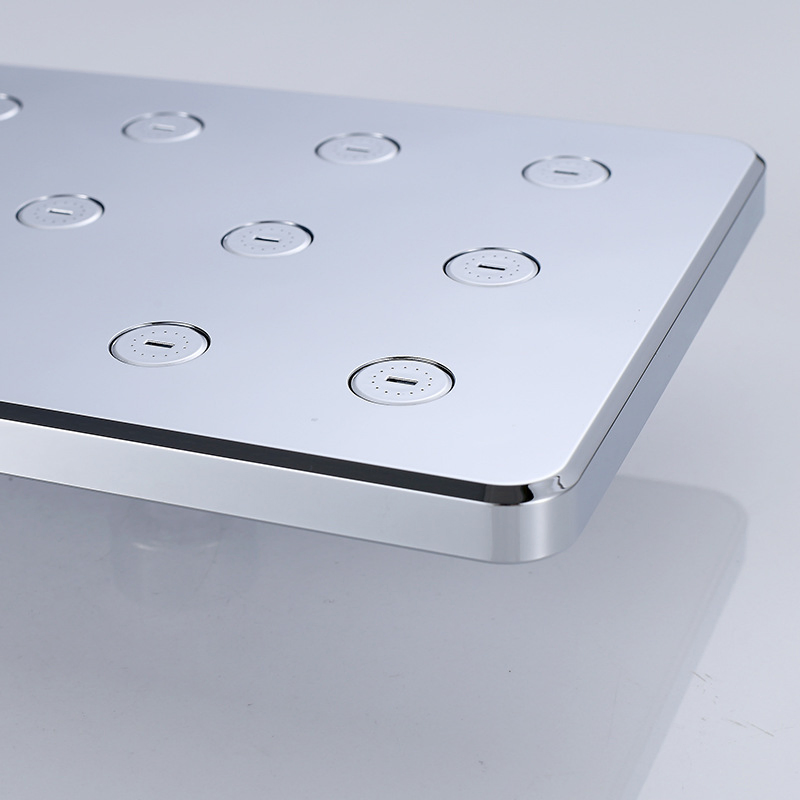 High Pressure Rainfall Shower Head Rain Top Showers Waterfall Shower Head