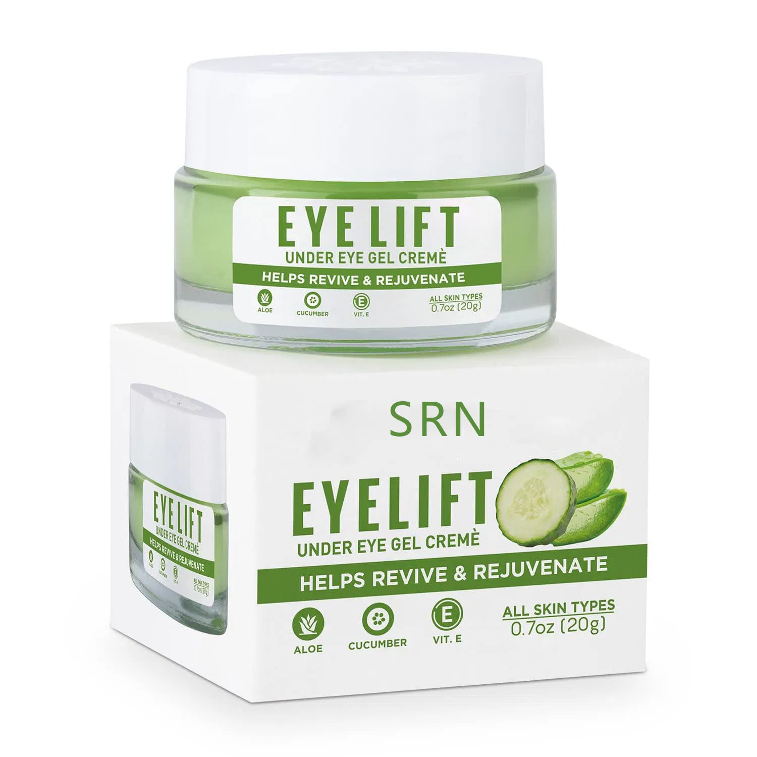 Private Labal All in Eye Cream Natural Organic Anti Aging Under Eye Cream