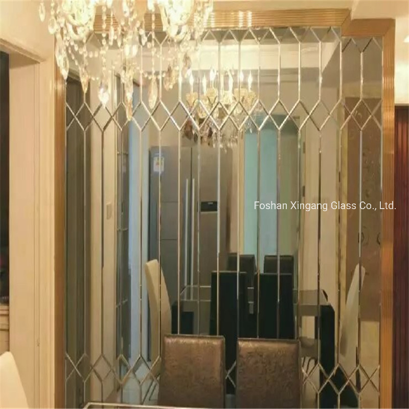 Wholesale Sheet of Copper & Lead Free Glass Mirror Silver Coated Big Panel Bathroom Mirror