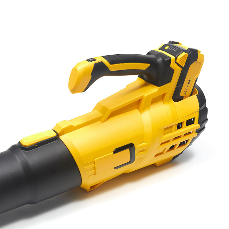 Quick Detachable Tube Strong Blowing Velocity 20V Cordless Lawn Sweeper