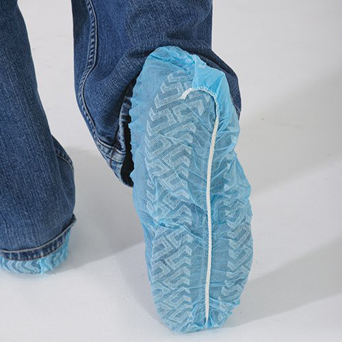 Non Woven PP Disposable Waterproof Dust Proof Non Skid Shoe Cover