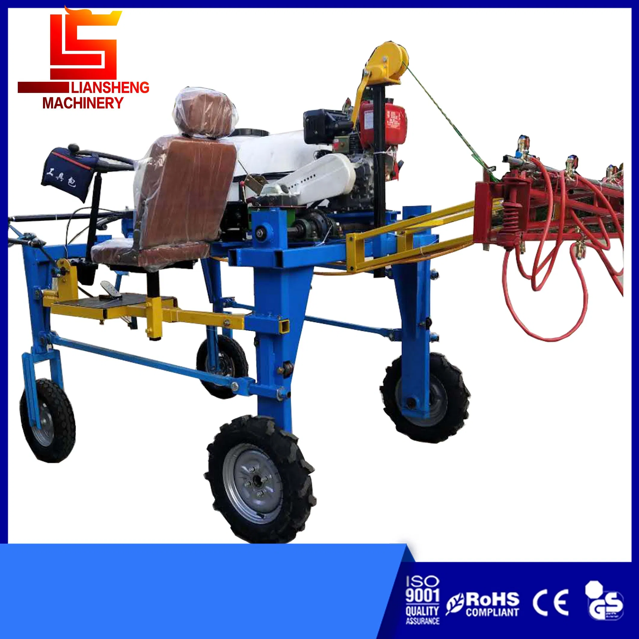 Diesel Riding Self-Propelled Sprayer, Vegetable, Peanut, Corn, Soybean Crop Foliar Sprayer