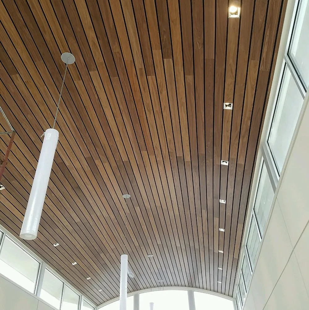 Aluminum Strip Ceiling for Train Station