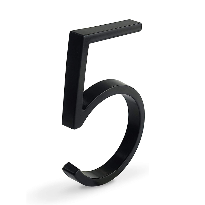 Floating House Numbers for Outside Door Garage Anti- Rust Address Number