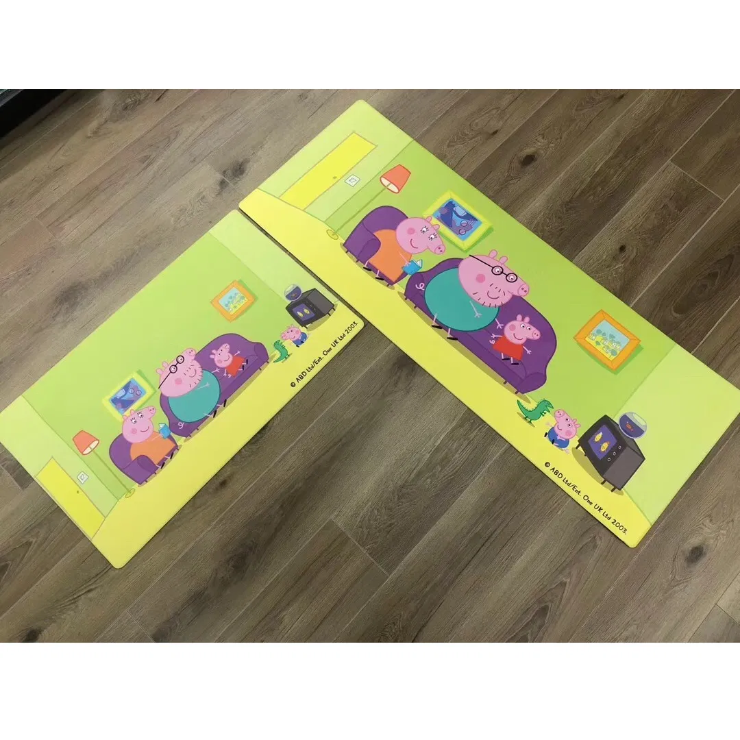 Durable Custom Pattern PVC Printed Mats for Kitchen Use