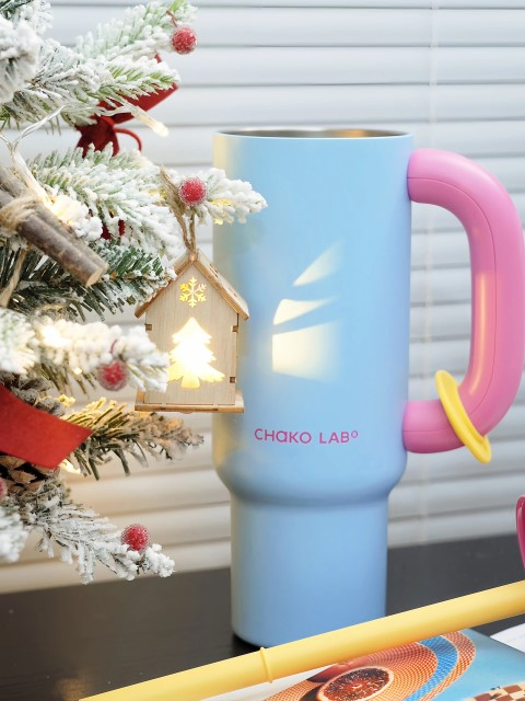 Термос вакуумный с логотипом, 20 oz, нержавеющая сталь