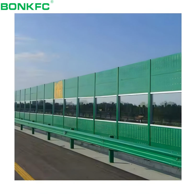 Modern Outdoor Acoustic Insulation Wall Fence Noise Barrier Panel for Highway Sound Control with Competitive Prices