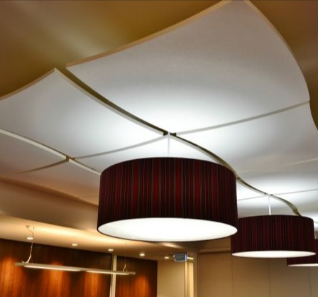 Interior Decoration Suspended Ceilings Acoustic Panel Baffles