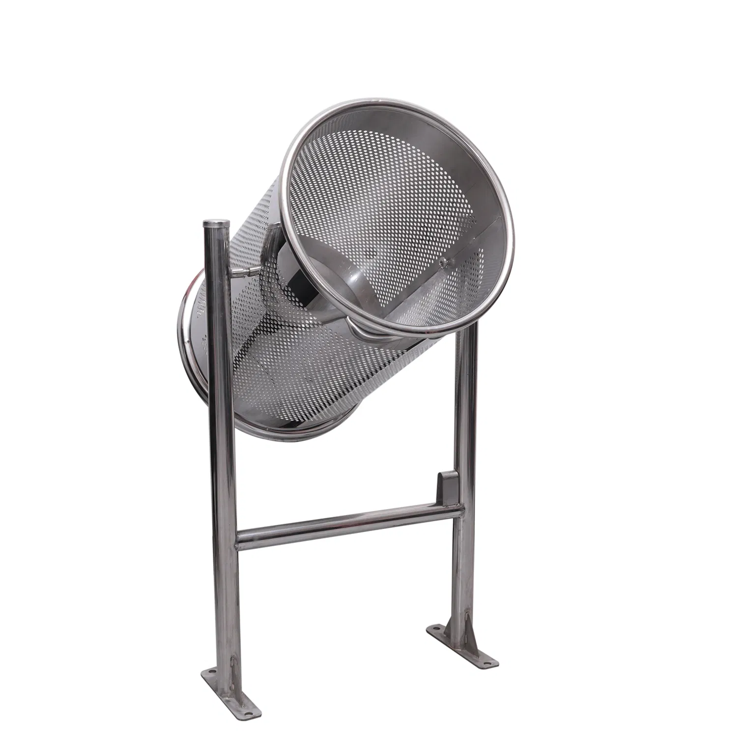 Металлическая урна 60 л, оцинкованная сталь