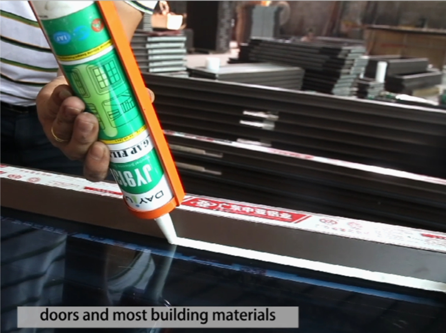 Jy913 Neutral Silicone Sealant Non-Corrosive for Window Door Building Materials Sealing