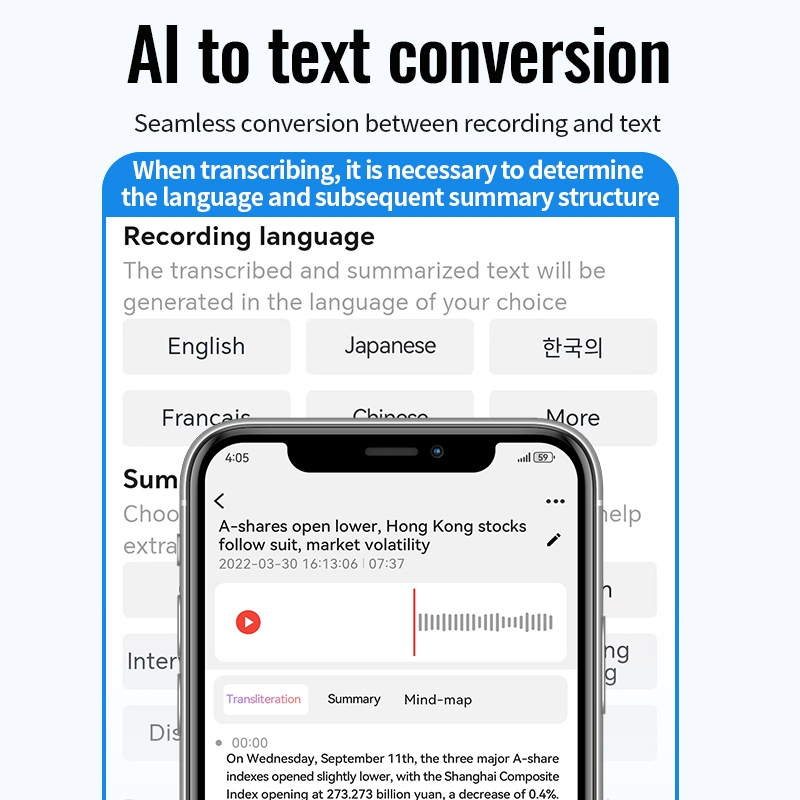 AI-диктофон-переводчик New Ai Recorder