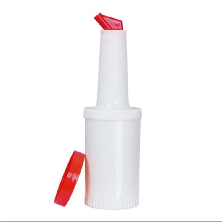 Bar Store Pour Fruit Juice Containers Custom Print Plastic Juice Bottles with Cap for Juice