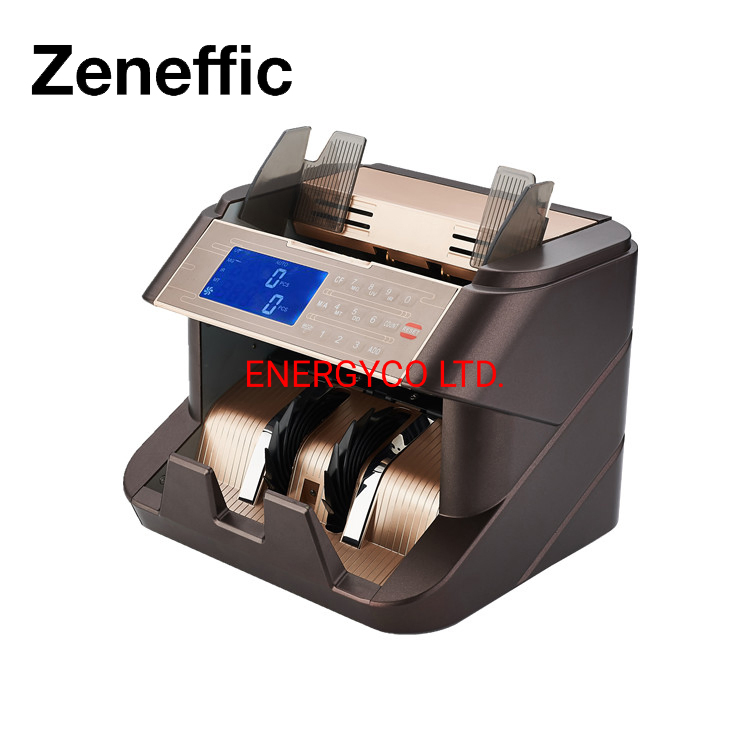 USD / Euro Cash Bill Money Currency Counter with UV Mg Detecting Machine
