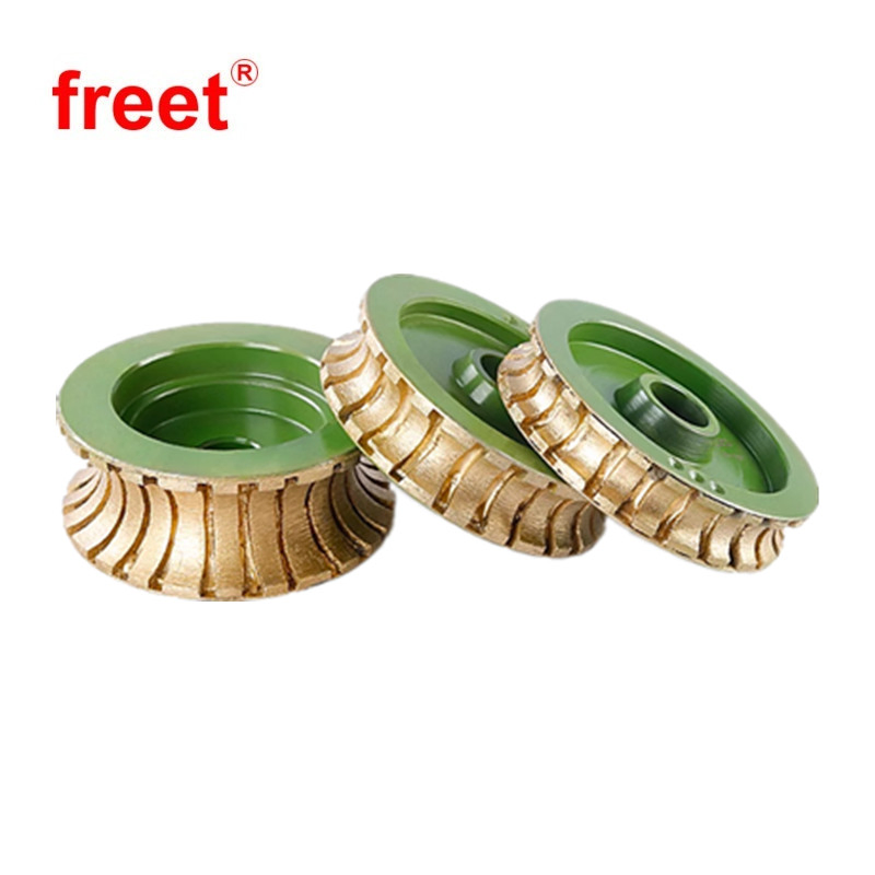 150mm Shape Making Machine Tool Diamond Sintered Profile Wheels for Edge Cutting