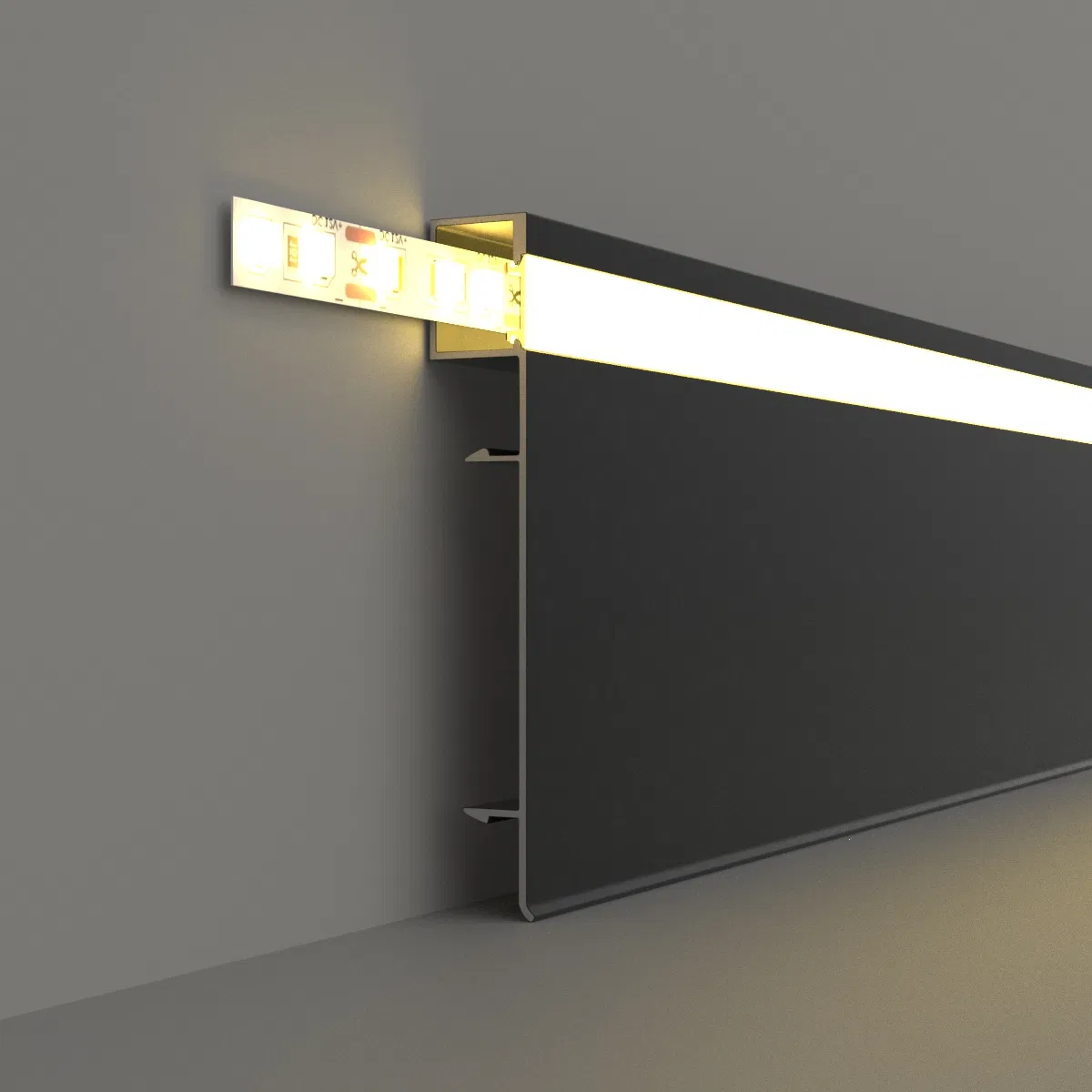 LED Baseboard and Ceiling Lighting for a Bright and Inviting Home