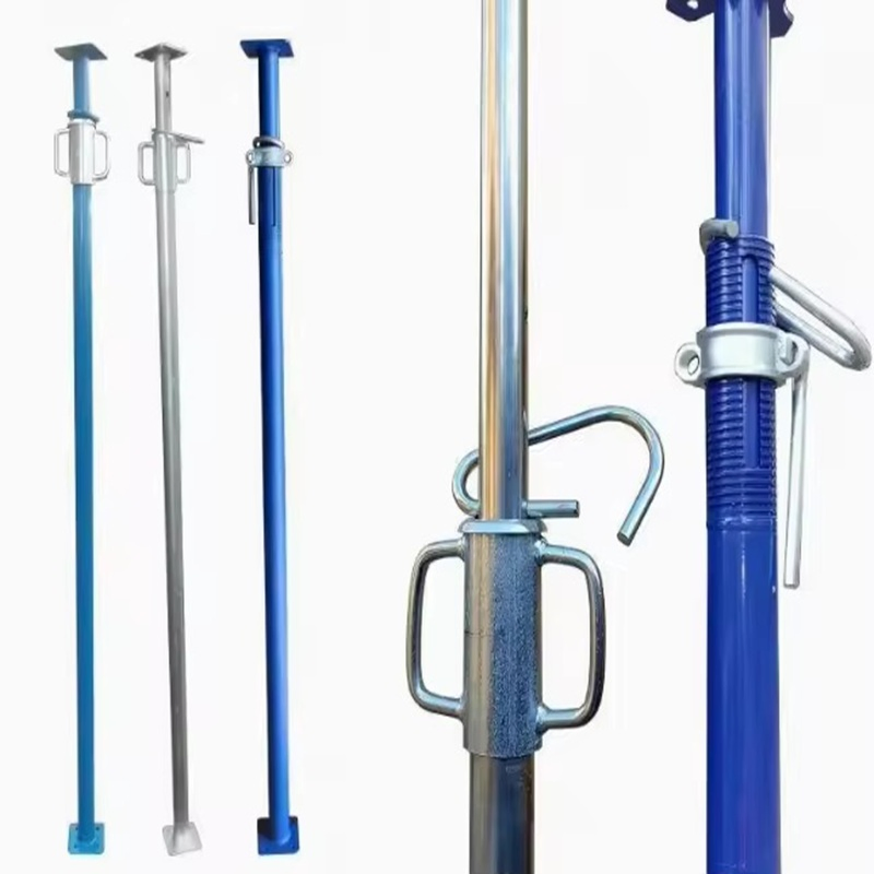 Color Painting Scaffolding: Hot Galvanized Steel Props for Builders