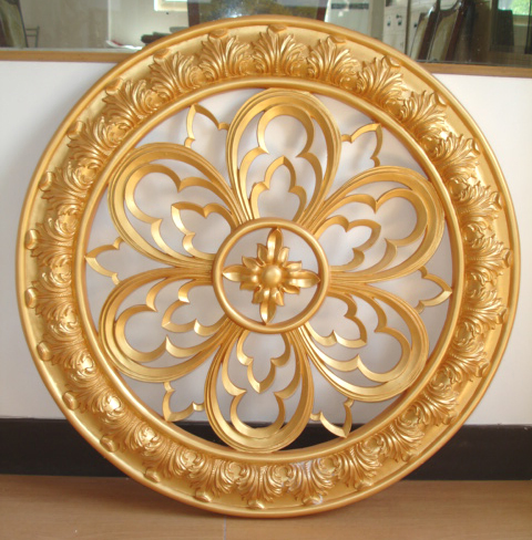 Fiberglass Ceiling Medallion, Resin Material Ceiling