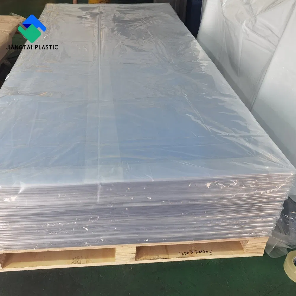 Jiangtai Plastic 0.15mm Clear Transparent PVC Rigid Sheet for Packing