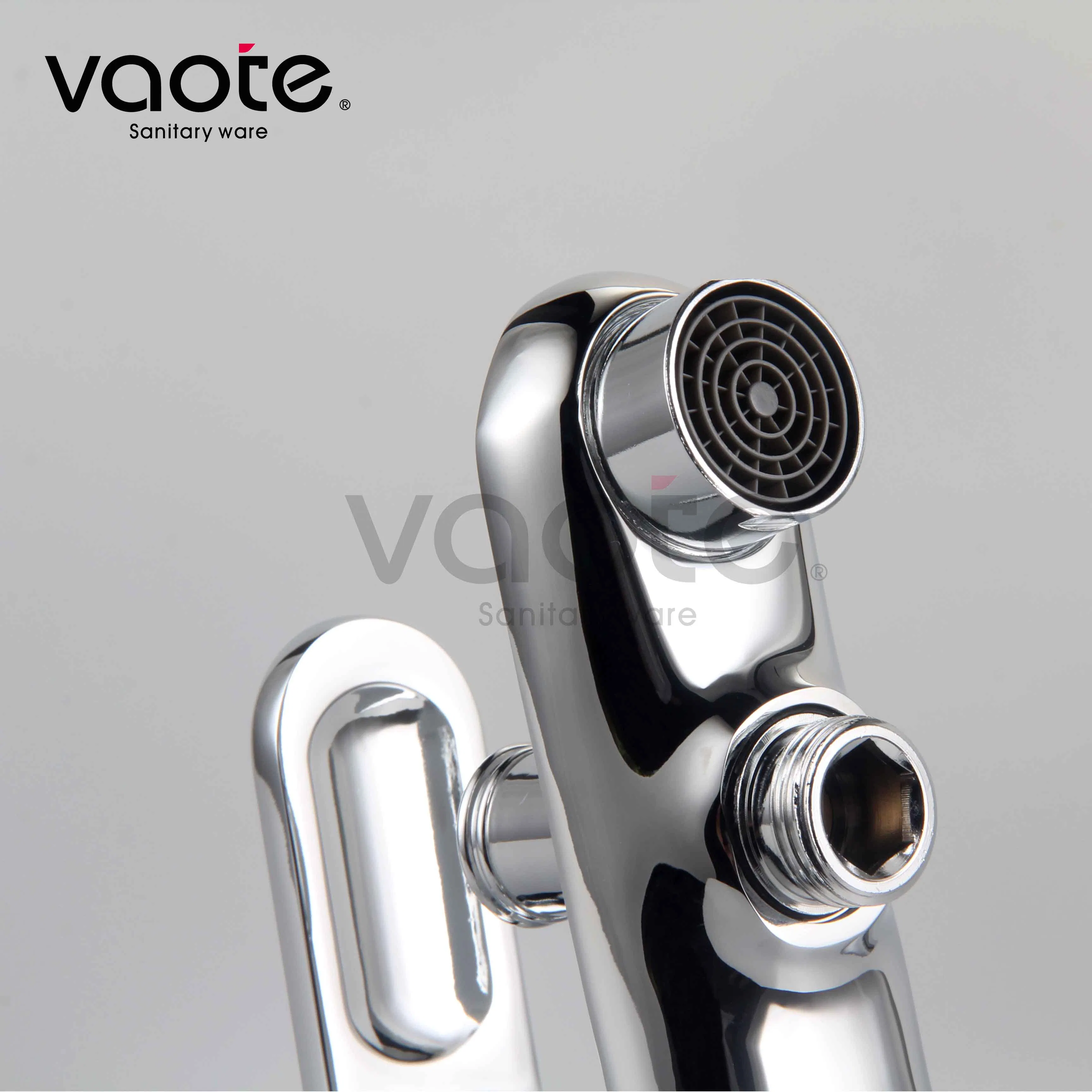 New Design Brass Bathtub Mixer Faucet with Chrome for Bathroom (VT14301)