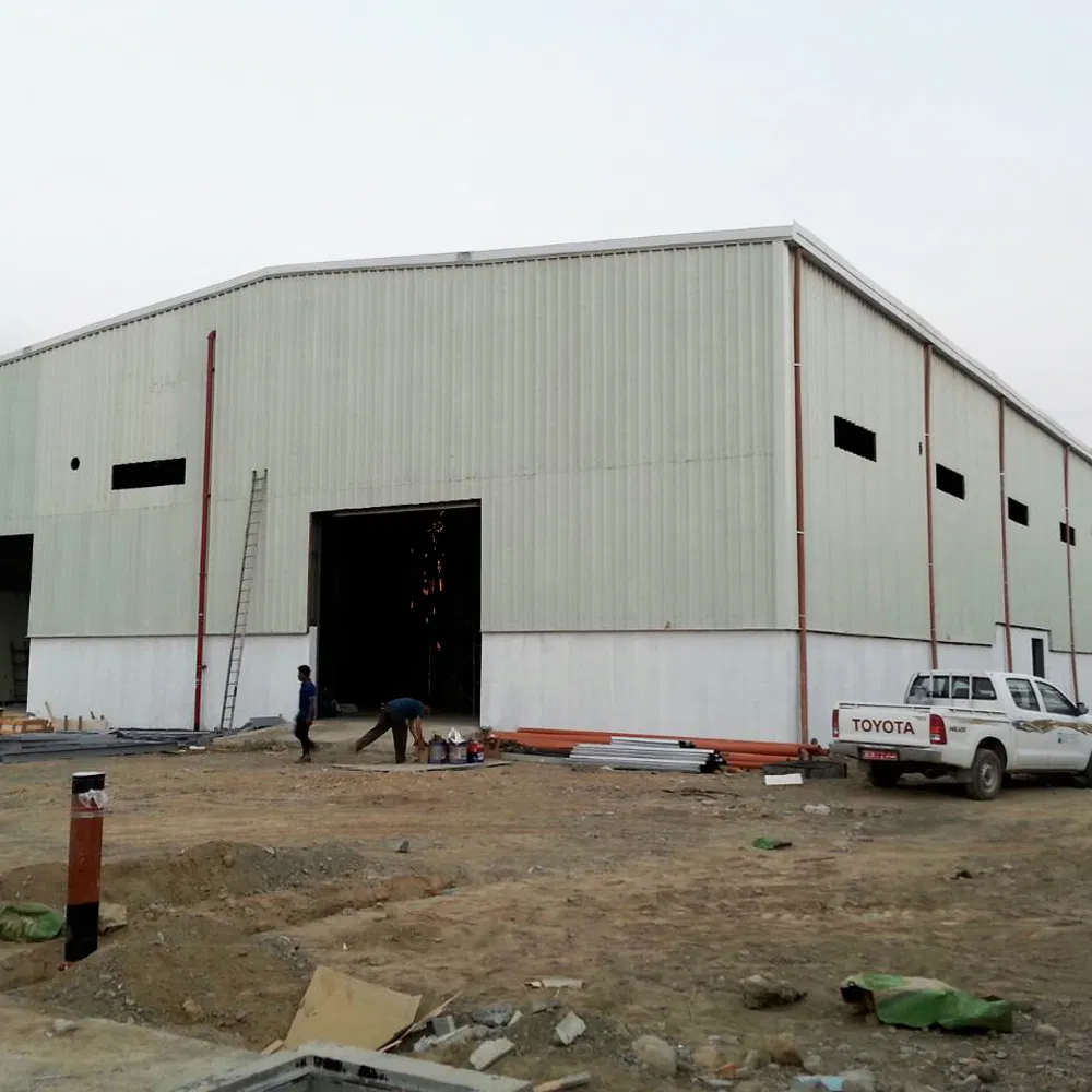 Pre Engineered Building Manufacturer Prefabricated Large Span Light Steel Structure Warehouse Construction Metal Factory Workshop