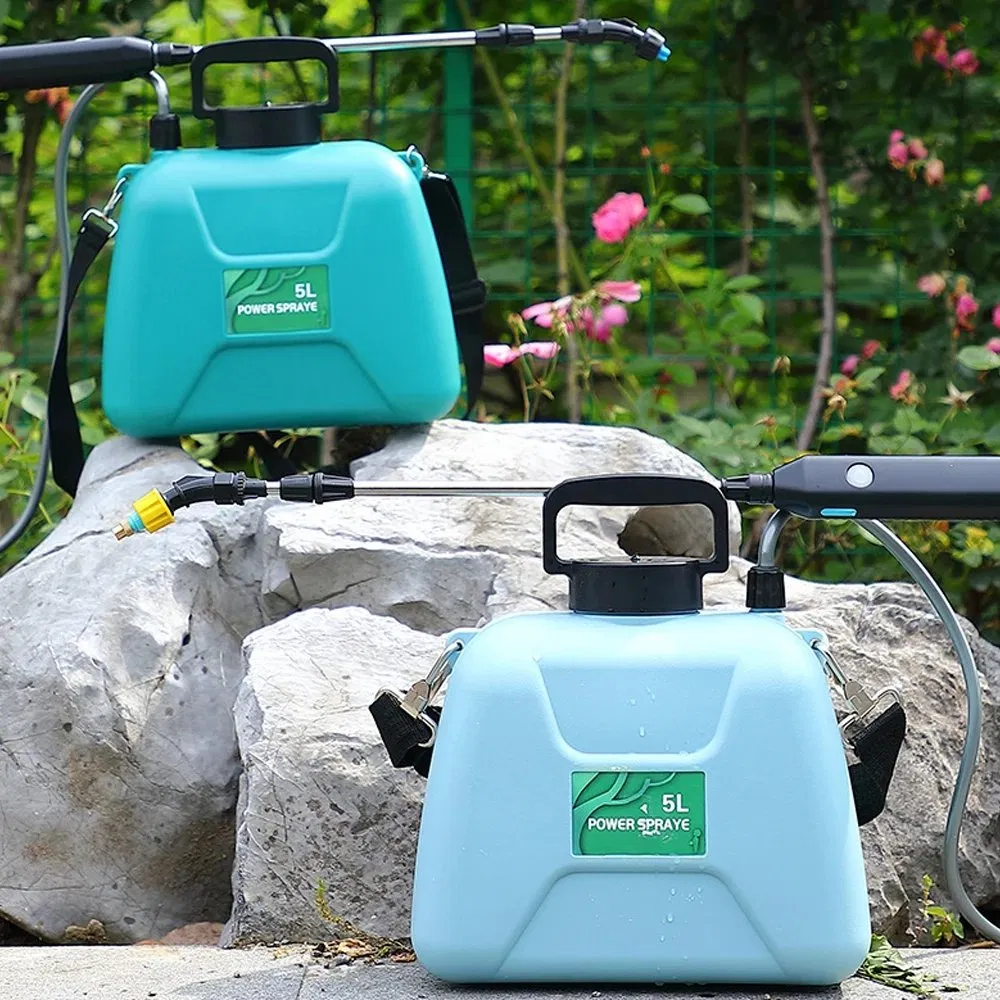 Shoulder-Type Electric Sprayer Disinfection Spray 5L Electric Watering Can Gardening Watering Can Portable Electric Sprayer