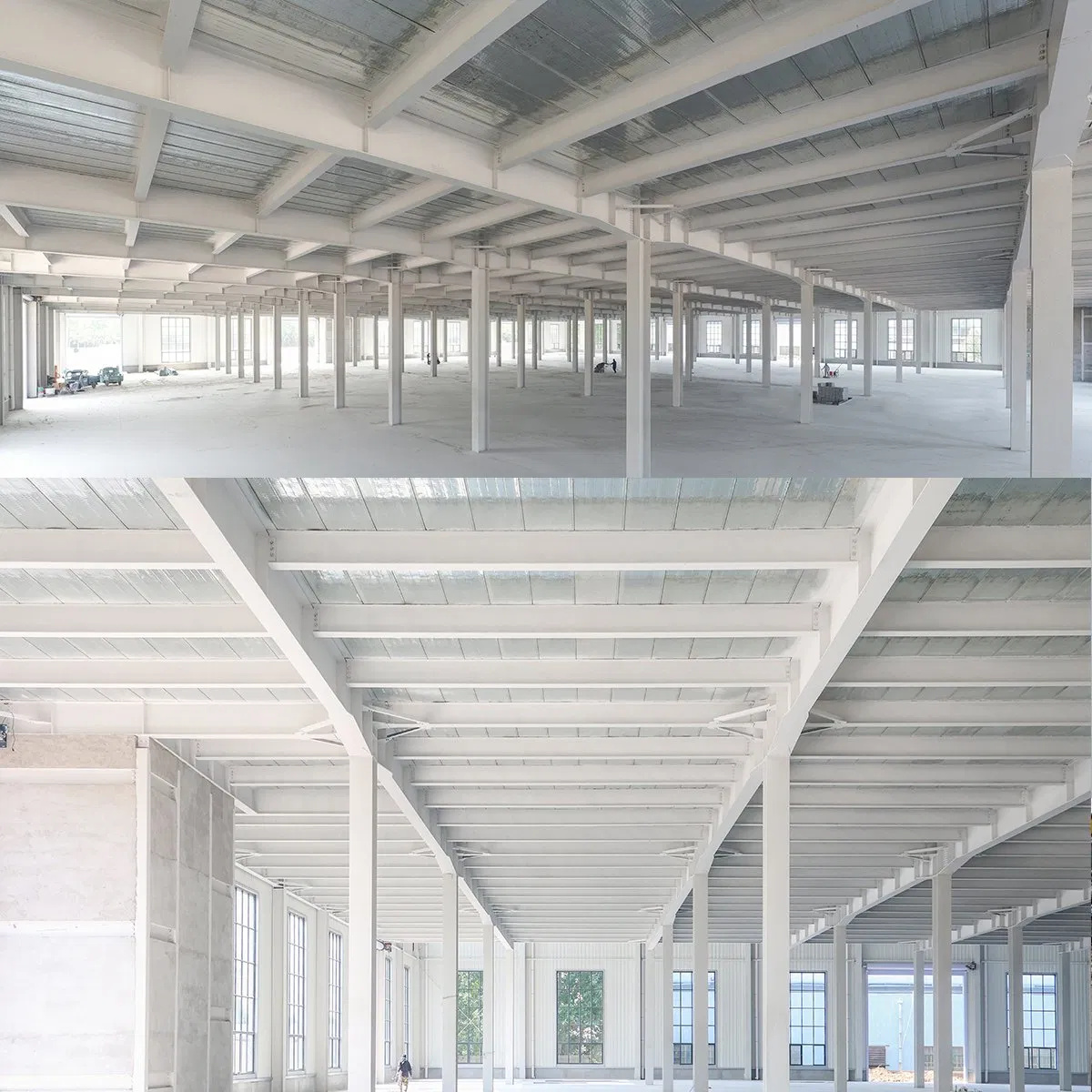 China Prefabricated Steel Structure Building Industrial Commercial Metal Workshop Warehouse Shed Hangar