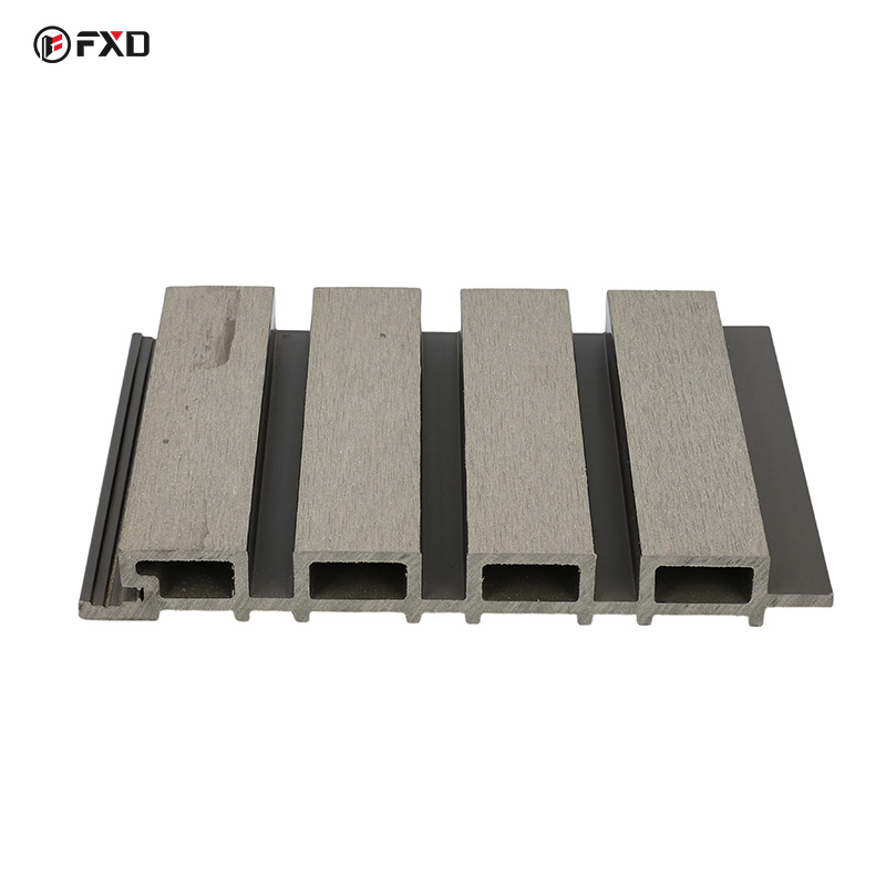 Wood-Grain WPC Outdoor Wall Cladding - Waterproof, Low-Maintenance & 10-Year Warranty for Cozy Patio Makeovers