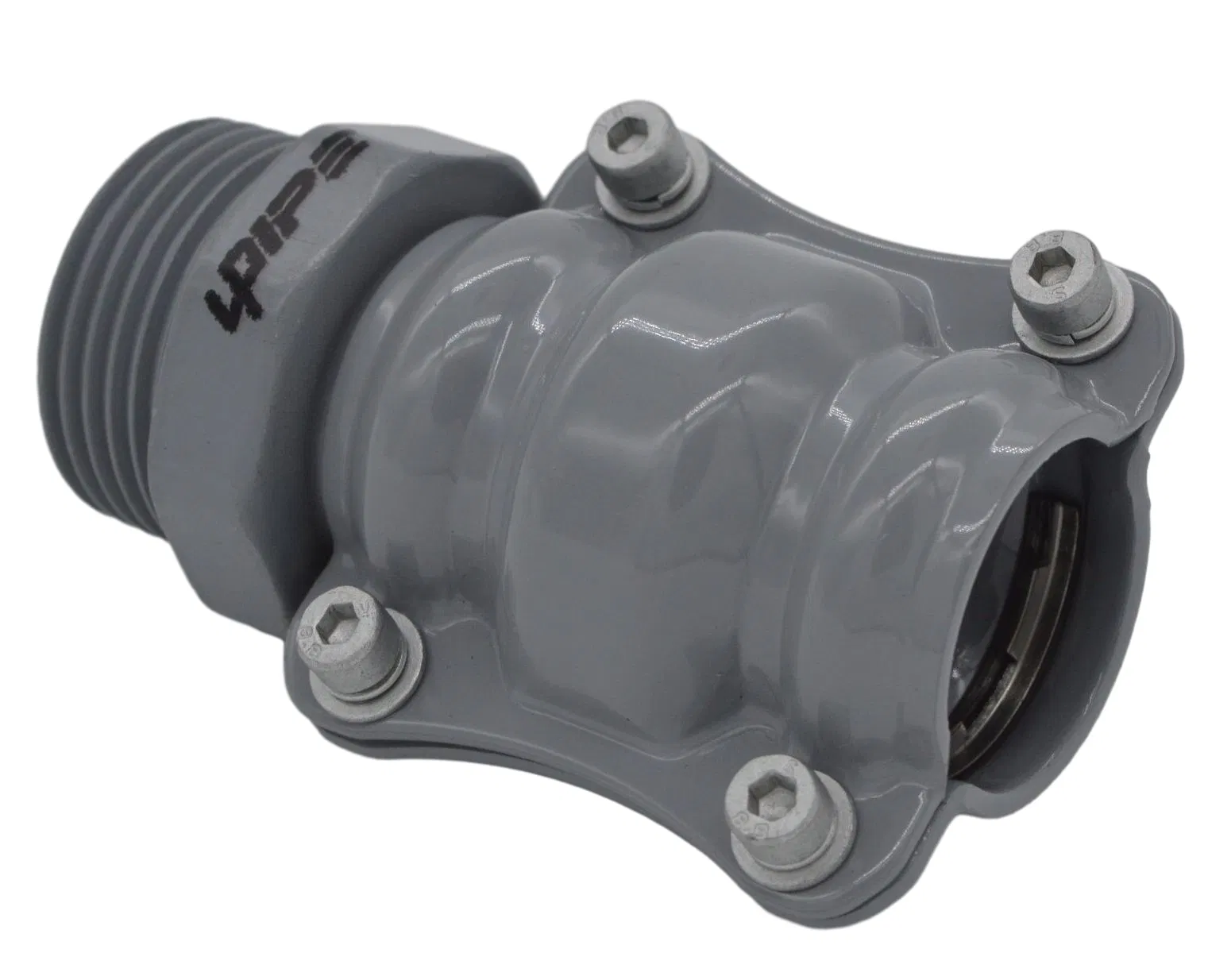 Aluminium Products Compressed Air Pipes Fluid Conveying Female Connector