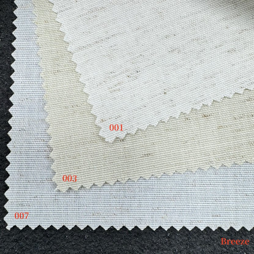 Linen Blended Breathable Roller Blind Fabric
