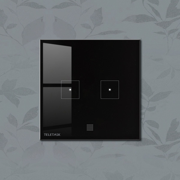 Beautiful Screen Print Glass Touch Switch Panel