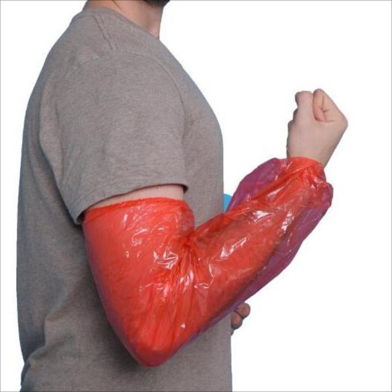 Single Use Non Medical Disposable Plastic PE LDPE Oversleeves for Food Industry