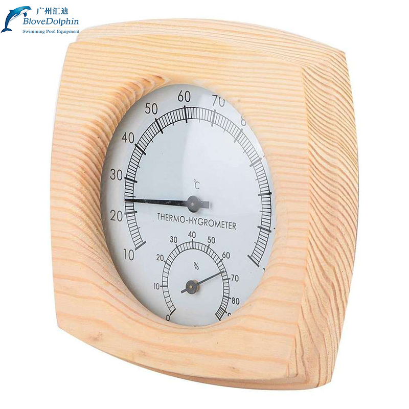 Wooden Sauna Hygrothermograph Thermometer Measurement Sauna Accessories
