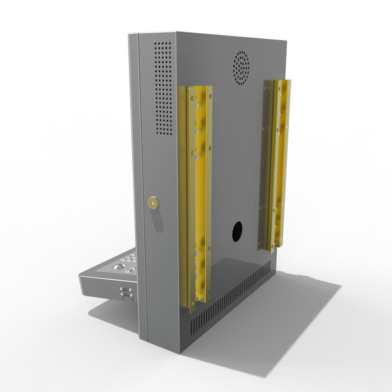 Wall Mounted Touchscreen Kiosk with Waterproof Vandal-Proof Stainless Steel Keyboard