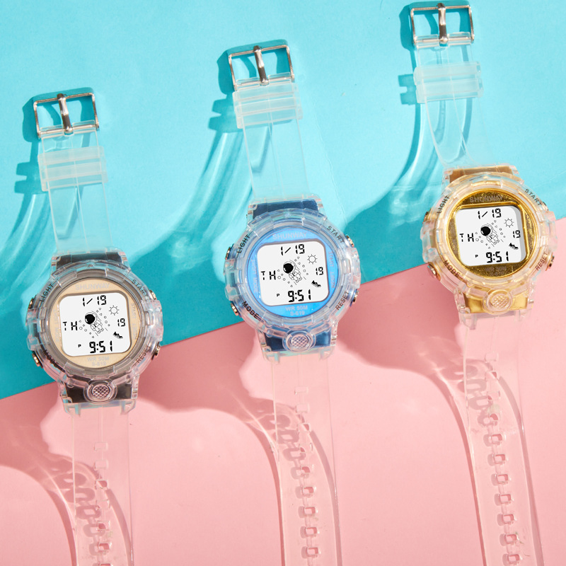 Fashion Children's Wristwatch Kids LED Digital Sports Swimming Watch for Outdoor