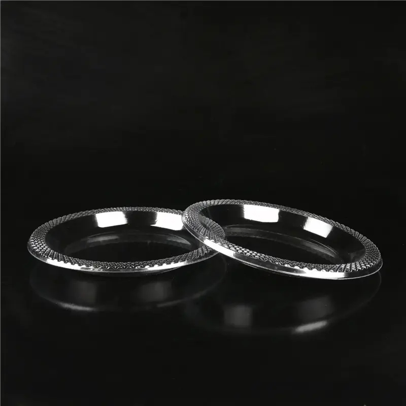 Trendy Transparent Stackable Disposable Picnic Plate Dish