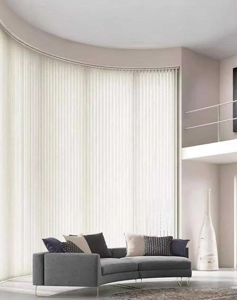 Luxury Top Quality Vertical Cordless Blinds Light Filtering Window Blinds