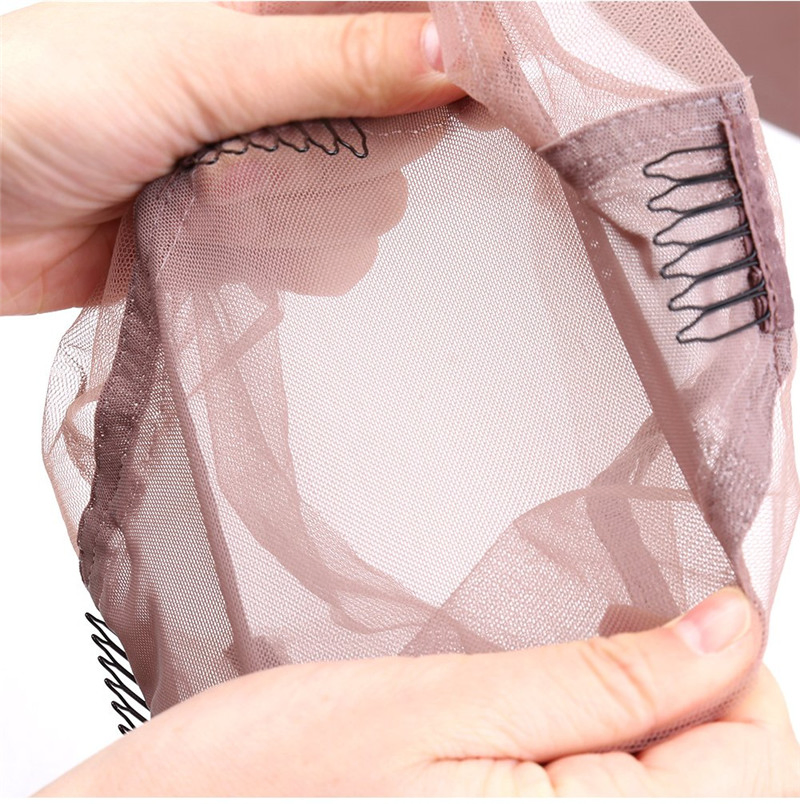 Кепка для парика без клея Full Lace с регулируемыми лямками