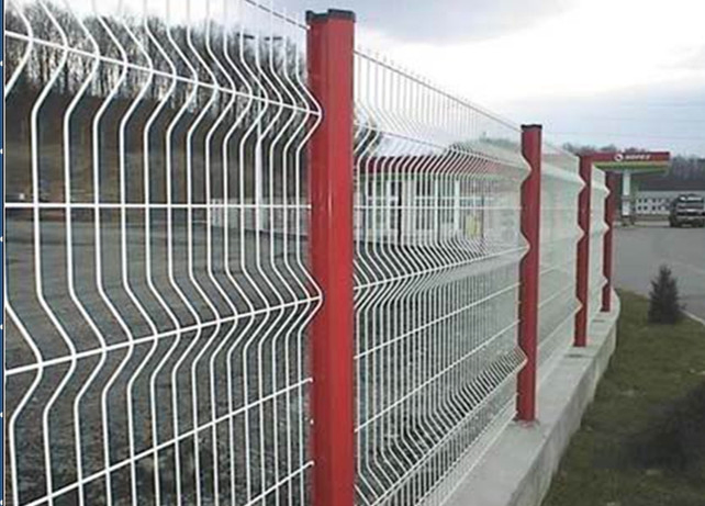 358 Green PVC Coated Welded Wire Mesh Fence